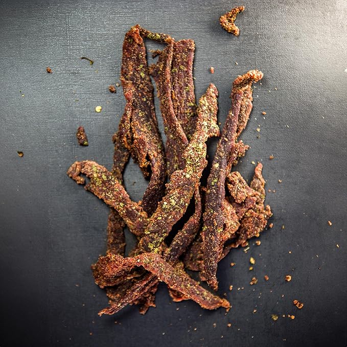 Centennial Cuts Beef Jerky – Spanish Peaks Carne Asada High Protein 7 oz Snack
