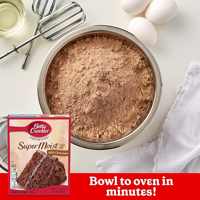 Betty Crocker Favorites Super Moist Milk Chocolate Cake Mix 15.25 oz.