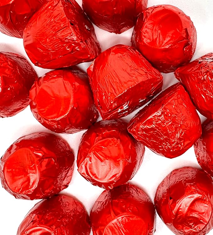 Milk Chocolate Cordial Cherries – Whole Cherries in Liquid Center Smooth Milk Chocolate Shell Individually Wrapped Gift Treat – 20 Pieces 10.44 oz