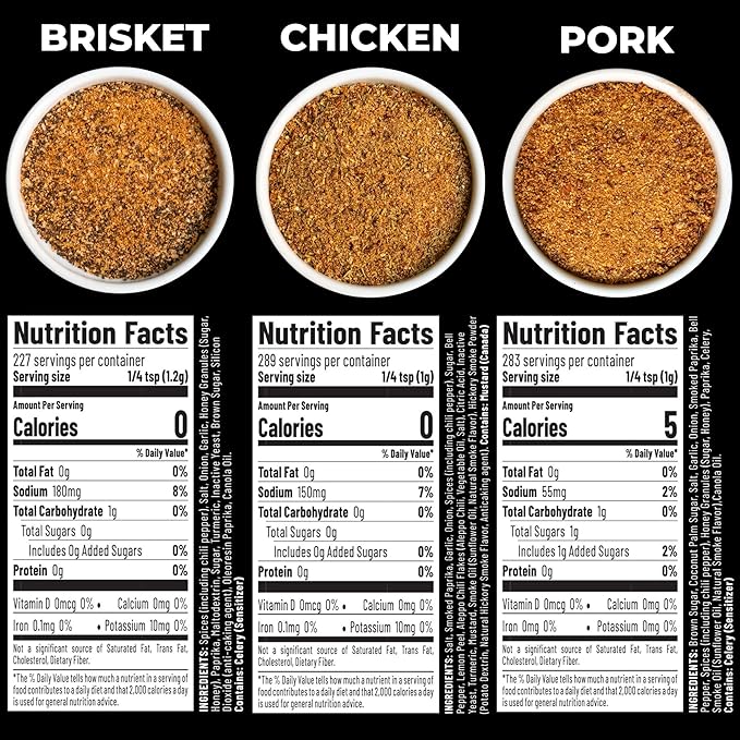 Girls Can Grill BBQ Rub Pitmaster Pack | Award Winning BBQ Seasoning for Beef Chicken Pork Seafood and Veggies