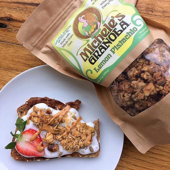 Michele's Granola Lemon Pistachio Pack of 3