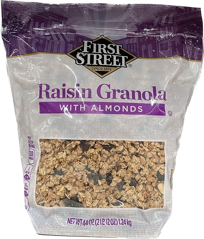 Raisin Granola with Almonds 2 pound bag