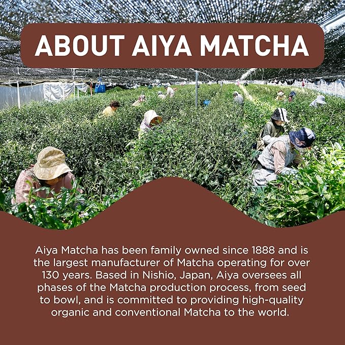 Aiya Sweetened Black Tea Blend | Indian Black Tea with Cane Sugar | Quick &amp Easy Mix for Lattes Smoothies | 1kg Bag (2.2 lbs)