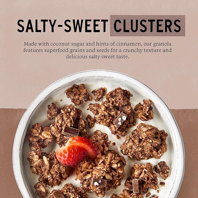Purely Elizabeth Chocolate Lovers Variety Pack Made with Organic Oats and Ancient Grains Gluten-Free Non-GMO (3 Ct)
