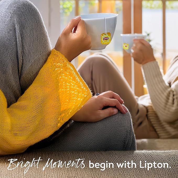 Lipton Yellow Label Finest Blend | Premium Black Tea | Indian Chai | Compatible for Milk | 450 Grams (Pack of 2)