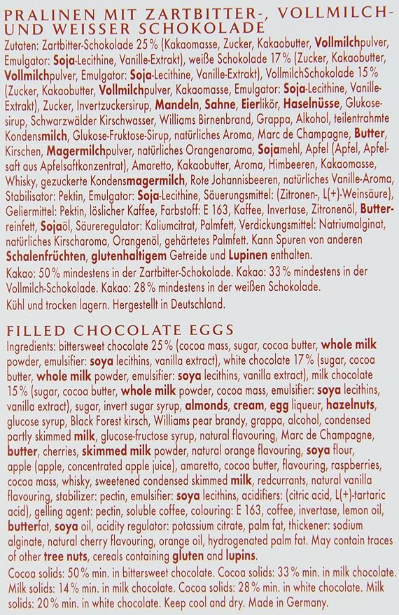 Niederegger Easter Egg Assortment - 250 g/8.8 oz