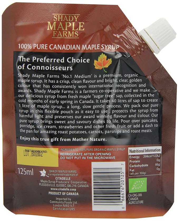 Shady Maple Farm Maple Syrup 125 ml