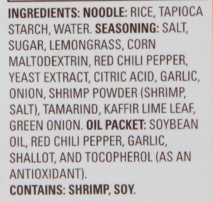 Thai Kitchen Gluten Free Lemongrass &amp Chili Instant Rice Noodle Soup 1.6 oz (Pack of 12)