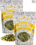 RawGuru Organic Sprouted Pumpkin Seeds - Pumpkin Seeds to Eat - 16 oz Pack of 2