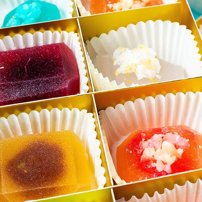 Silky Gem® Gems Me Up Crystal Candy Collection: 30-Piece Multi-Flavor Assortment – Handcrafted Edible Jewelry &amp ASMR Sweets – Vegan Gluten-Free Gourmet Gift