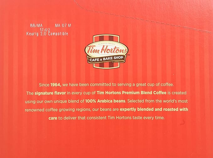 Tim Hortons Single Serve Original Blend Coffee 24 Count (Pack of 2)