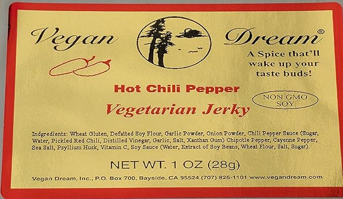 Vegan Dream Jerky - Sampler Variety 8 Pack