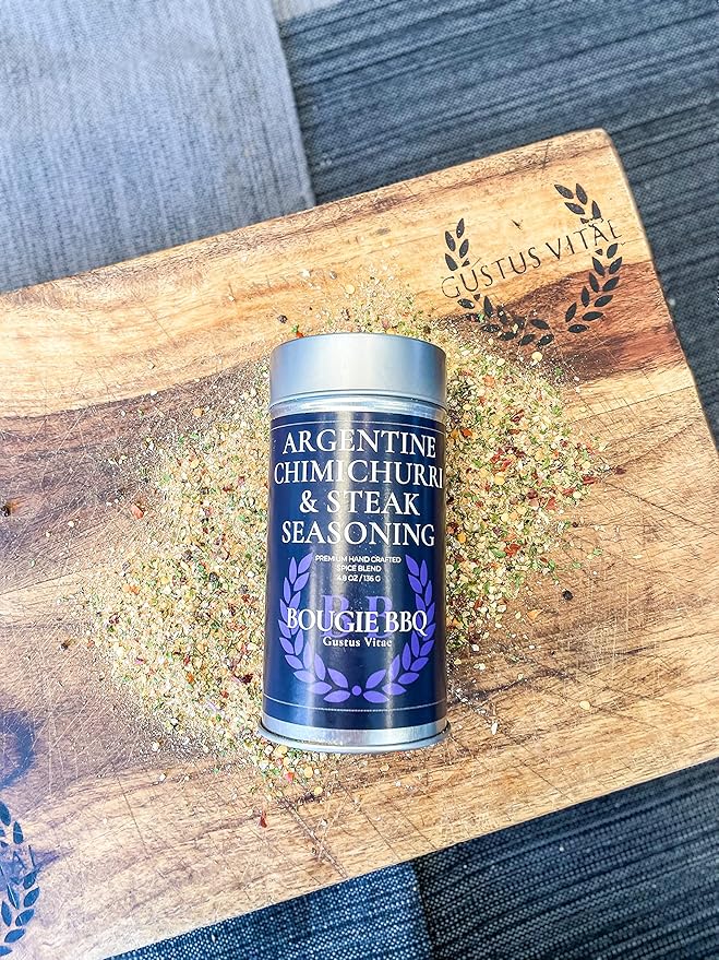 Grill the Globe Seasoning Trio – New Zealand Lamb Argentine Chimichurri &amp Korean BBQ Rubs | Gourmet International BBQ Set by Gustus Vitae