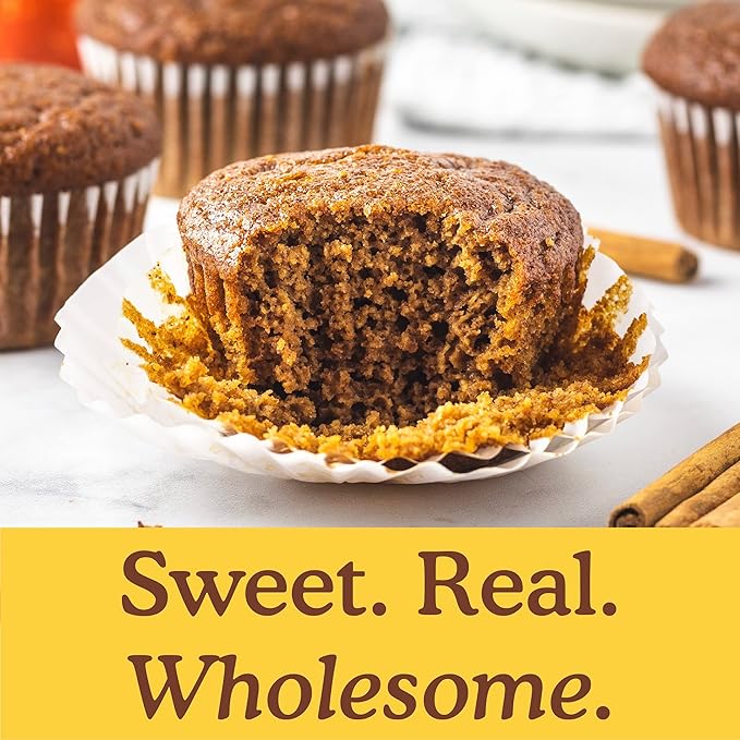 Simple Mills Almond Flour Baking Mix Pumpkin Muffin &amp Bread Mix Gluten Free Plant Based Paleo Friendly 4.25 Ounce (Pack of 24)