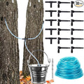Joyfolk Maple Syrup Tapping Kit Include 118 ft Tree Tapping Tubing Line 20 Syrup Taps 10 T-type Water Pipe Connecting Pipe and 1 Maple Tap Drill Bit for Experts
