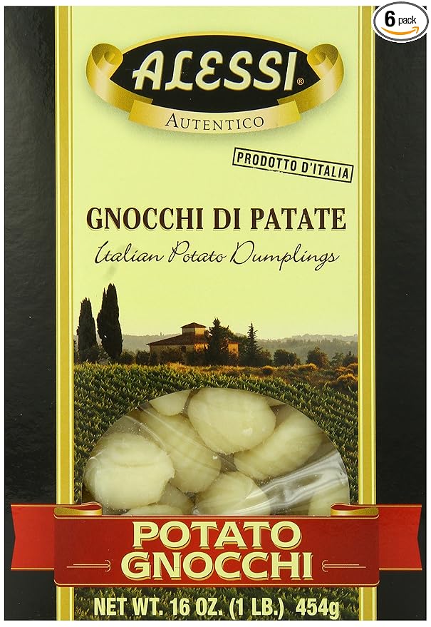 Alessi Pasta Gnocchi di Patate 16-ounces (Pack of6)
