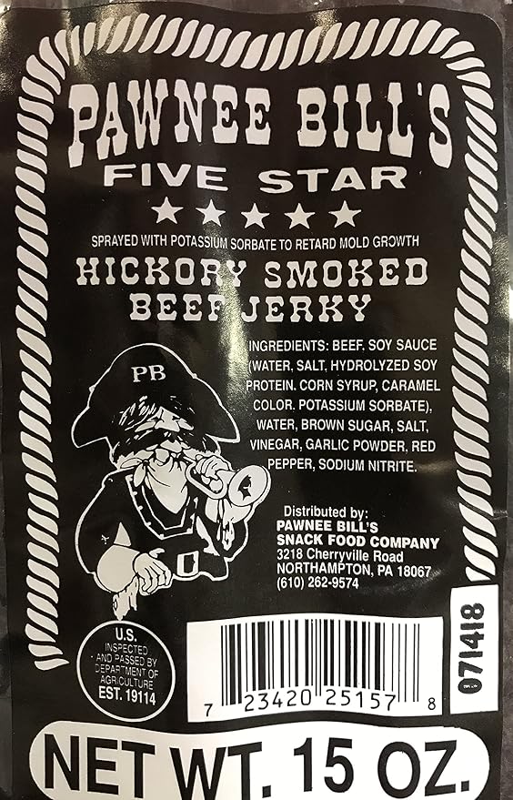 Pawnee Bill's Beef Jerky (original 15oz sticks)