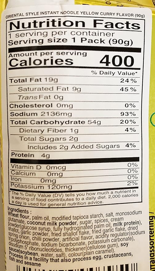 10 Pack Mama Oriental Style Instant Noodles Yellow Curry Flavor 90g And 3 Pairs Of Chopsticks