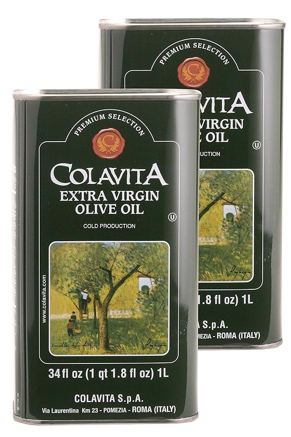 Colavita Premium Selection Extra Virgin Olive Oil - Twin Pack 34 Fl Oz Each