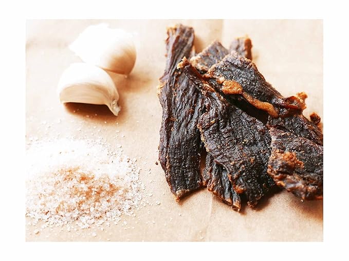 KETO CARNE | Healthy Keto &amp Low Carb Beef Jerky | 0g Carb | 0g Sugar | Sugar Free Zero Carb | Gluten Free | Soy Free | Preservative Free | Nitrate Free | All Natural | Pack of 4