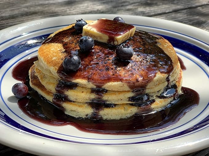 Tree Juice Blueberry Maple Syrup | 100% Pure Grade A Maple Syrup | All Natural Non GMO Vegan Gluten Free Vegetarian Paleo | 12 Ounce Bottle