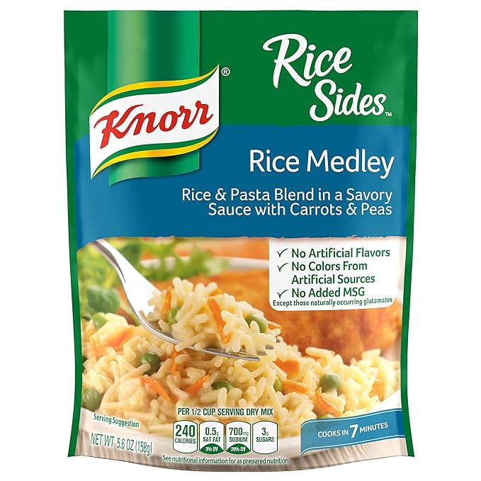 Knorr Rice Side Dish Medley 5.6 oz (pack of 12)
