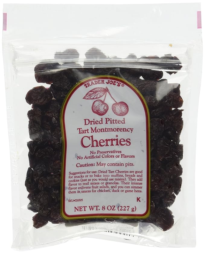 Trader Joe's Dried Pitted Tart Montmorency Cherries 8oz