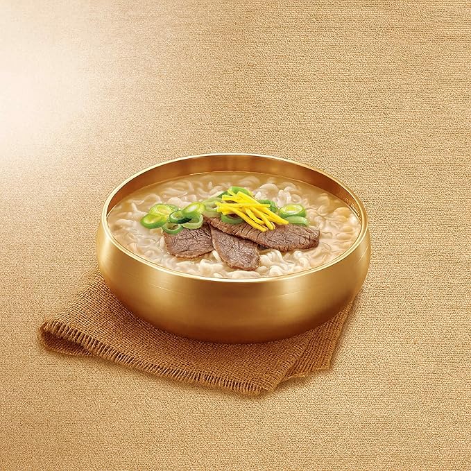 Paldo Premium Gomtang Noodle 500g 4.41oz (Pack of 4)