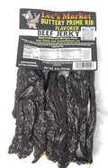 Lee's Market Buttery Prime Rib Flavored Beef Jerky - Soft &amp Tender - Healthy Low Carb Gluten-Free Snack - Paleo &amp Keto-Friendly - Michigan Made Handcrafted Jerky - Specialty Gourmet Meat Snac