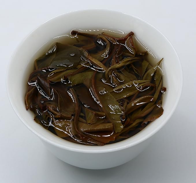 Yunnan Pu'er Tea 357 Grams Raw (Tong Qing He) Raw PU'ER Aged Fermented Puerh Tea Chinese Sheng Black Tea for Daily Drink and Gift