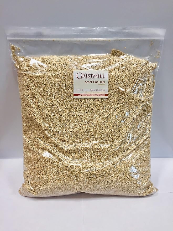 Homestead Gristmill — Non-GMO Chemical-Free All-Natural Steel-Cut Oats (10 lb)