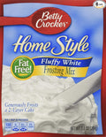 Betty Crocker Homestyle Fluffy White Frosting Mix 7.2 Ounce (Pack of 6)