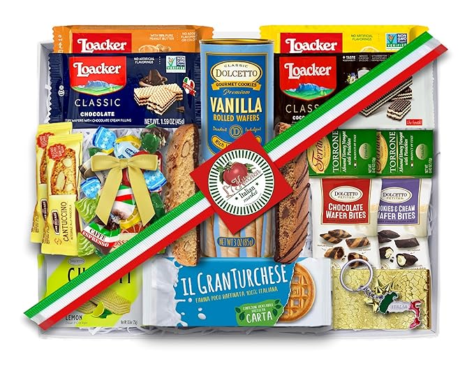 Italian Snacks Gift Basket