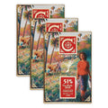 Cacaoteca 51 Milk Chocolate 3 Pack - Dominican Chocolate - Bean-to-Bar Direct Sourced - Gluten-Free - Bundle