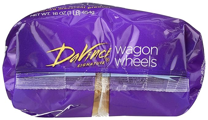 DaVinci Signature Wagon Wheels Pasta Kosher 16 Ounce (Pack of 10)