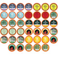 Two Rivers Assorted Herbal Tea Pods Variety Sampler Pack for Keurig K-Cup Brewers - 40 Count