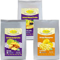 NAM HUY Vietnam's Dried Jackfruit Dried Mango and Dried Mixed Fruit Snacks Original Taste of Vietnamese Fruits No-Added Sugar or Preservatives Delicious Crispy Texture (Total 64Oz)