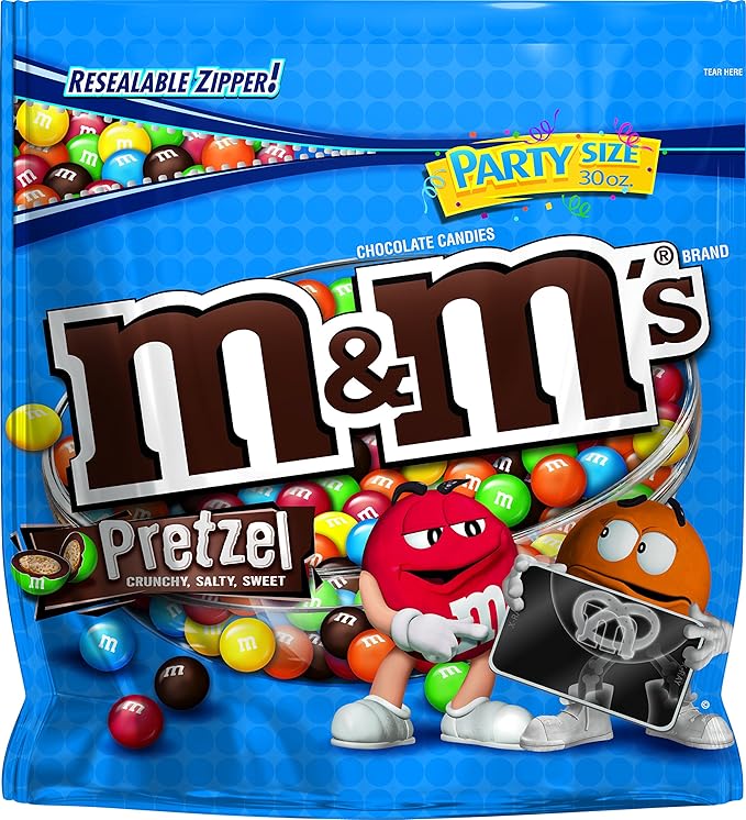 M&ampM's Pretzel Chocolate Candy 30-Ounce Bag