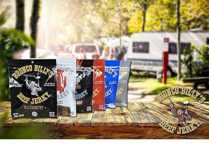 Bronco Billy's Beef Jerky 6 Pack Sampler