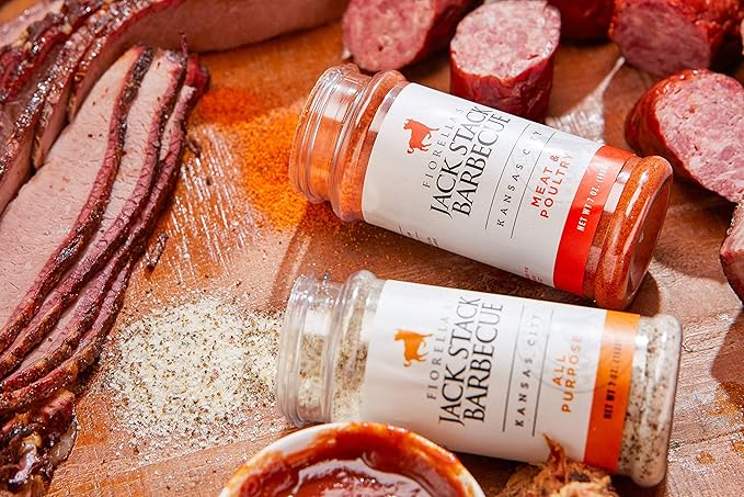 Jack Stack Barbecue All Purpose Dry Rub Seasoning - Kansas City Spice 3 Pack - for Chicken Beef Ribs Vegetables Seafood and More (7oz Each)