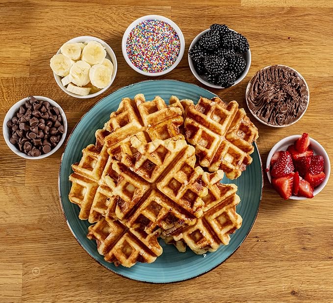 Wafel-Bitte Belgian Liege Waffle Mix with Imported Belgian Pearl Sugar - 19.2 Ounce (Pack of 1)