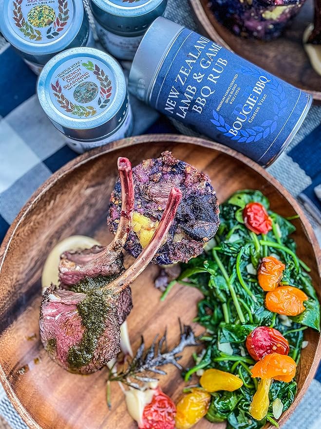 Back-to-School After-School Grill &amp Chill Spice Set – Lamb Game Bayou Boil &amp Maple BBQ Seasonings