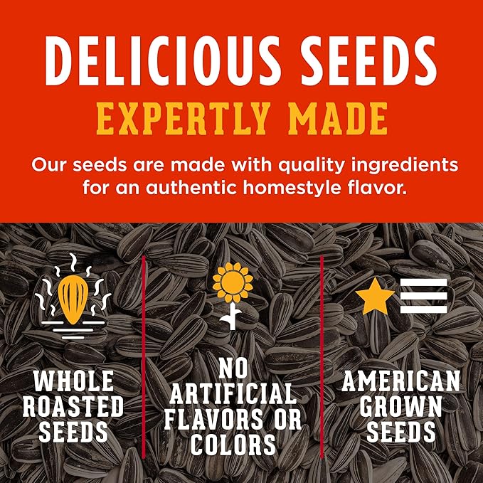 DAVID SEEDS Roasted and Salted Jalapeño Hot Salsa Jumbo Sunflower Seeds Keto Friendly 5.25 oz 12 Pack