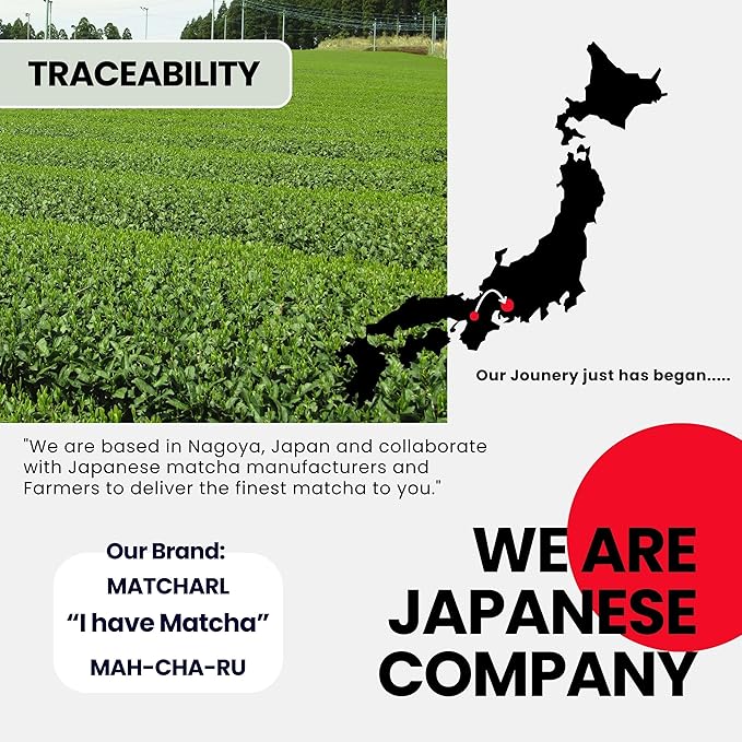 Matcharl Kyoto Uji Matcha Powder - Japanese ceremonial grade Kyoto Uji First Harvest Stone-Milled Green Tea (40g / 1.4oz) - GOLD -