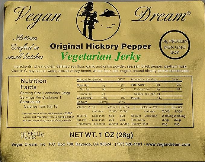 Vegan Dream Jerky - Sampler Variety 8 Pack