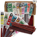 Jerky Dynasty Swamp Mix - 12-Piece Jerky Snack Variety Pack with Beef Venison Wild Boar &amp Alligator - Bold High-Protein Snacks for Outdoor Adventures Gatherings &amp On-the-Go