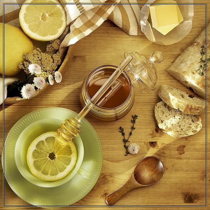 Attiki Pure Greek Honey with Thyme Wild Flowers and Herbs Perfect for Baking Cooking Lemonade and Tea 2.2lb (1000g) CAN