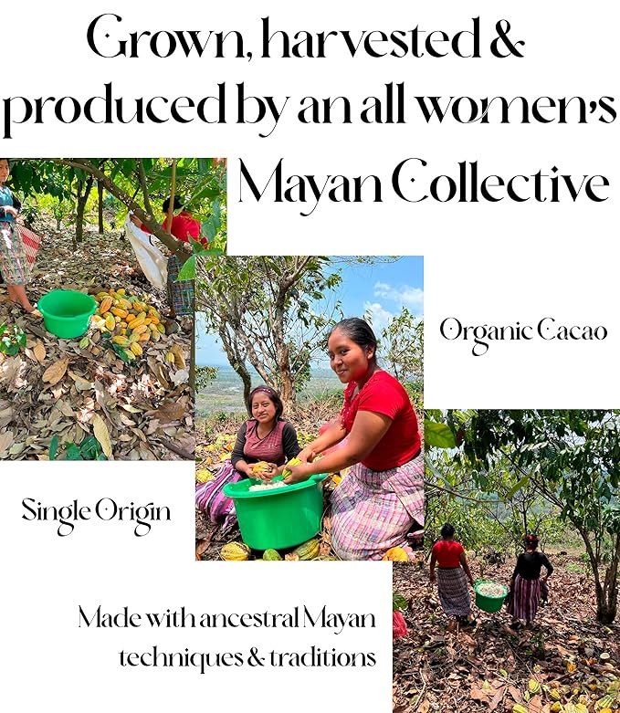 Ceremonial Cacao Ancestral by 5ô2-8 oz - Sugar Free - Anti Oxidant SuperFood - Ancient Indigenous Drink from the Mayans - For Ceremonies - Vegan - Keto - Baking (Cacao 8oz)