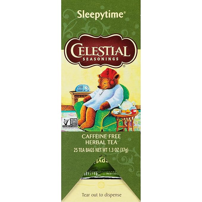 Celestial Seasonings Herbal Tea Sleepytime 25 Count (Pack of 6)