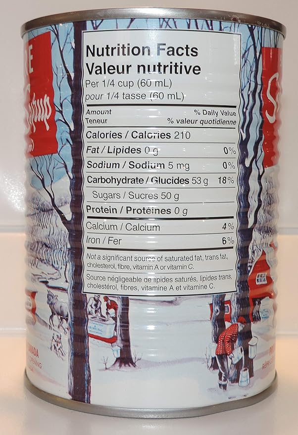 Decacer Pure Maple Syrup 1 Medium 540ml/18.26oz. Can(8pk) (Imported from Canada)